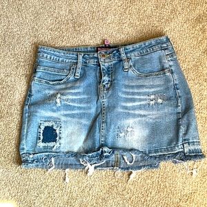 Bubblegum - Denim - Mini Skirt - Size 7/8